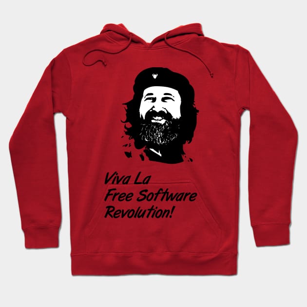 Viva La Free Software Revolution! Hoodie by Soriagk